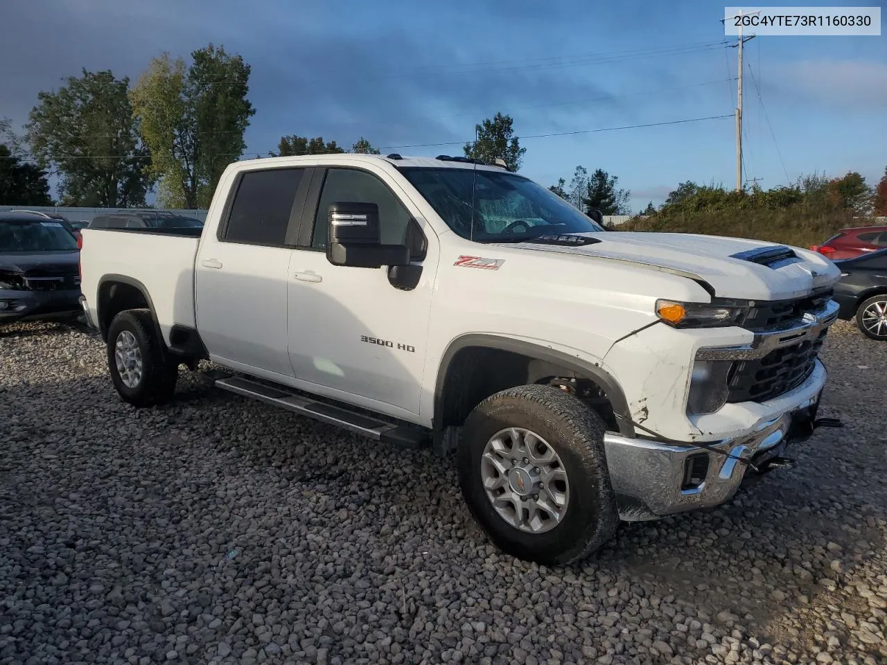 2024 Chevrolet Silverado K3500 Lt VIN: 2GC4YTE73R1160330 Lot: 72882394