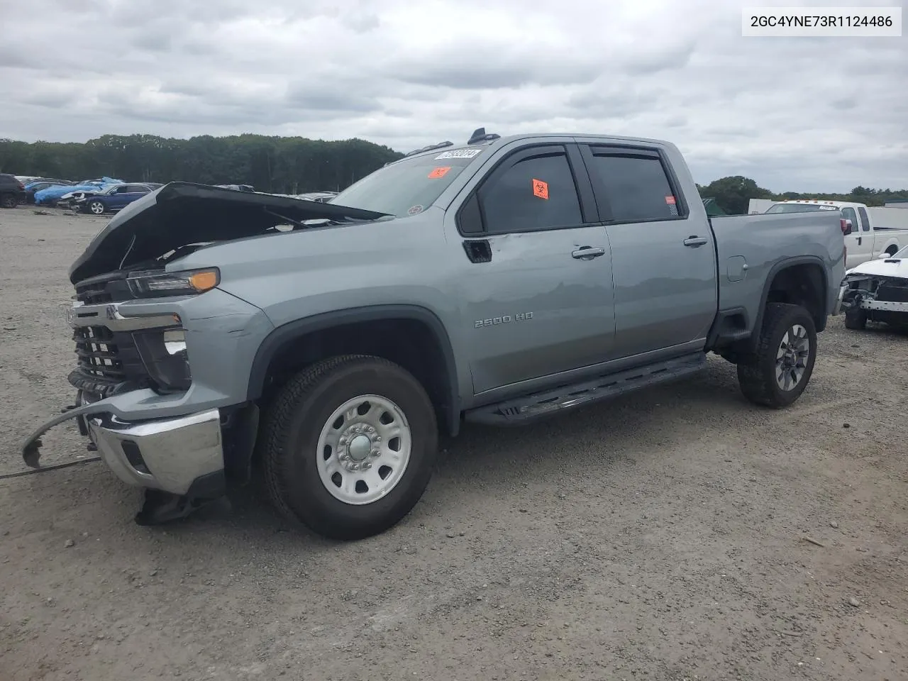 2024 Chevrolet Silverado K2500 Heavy Duty Lt VIN: 2GC4YNE73R1124486 Lot: 72932014