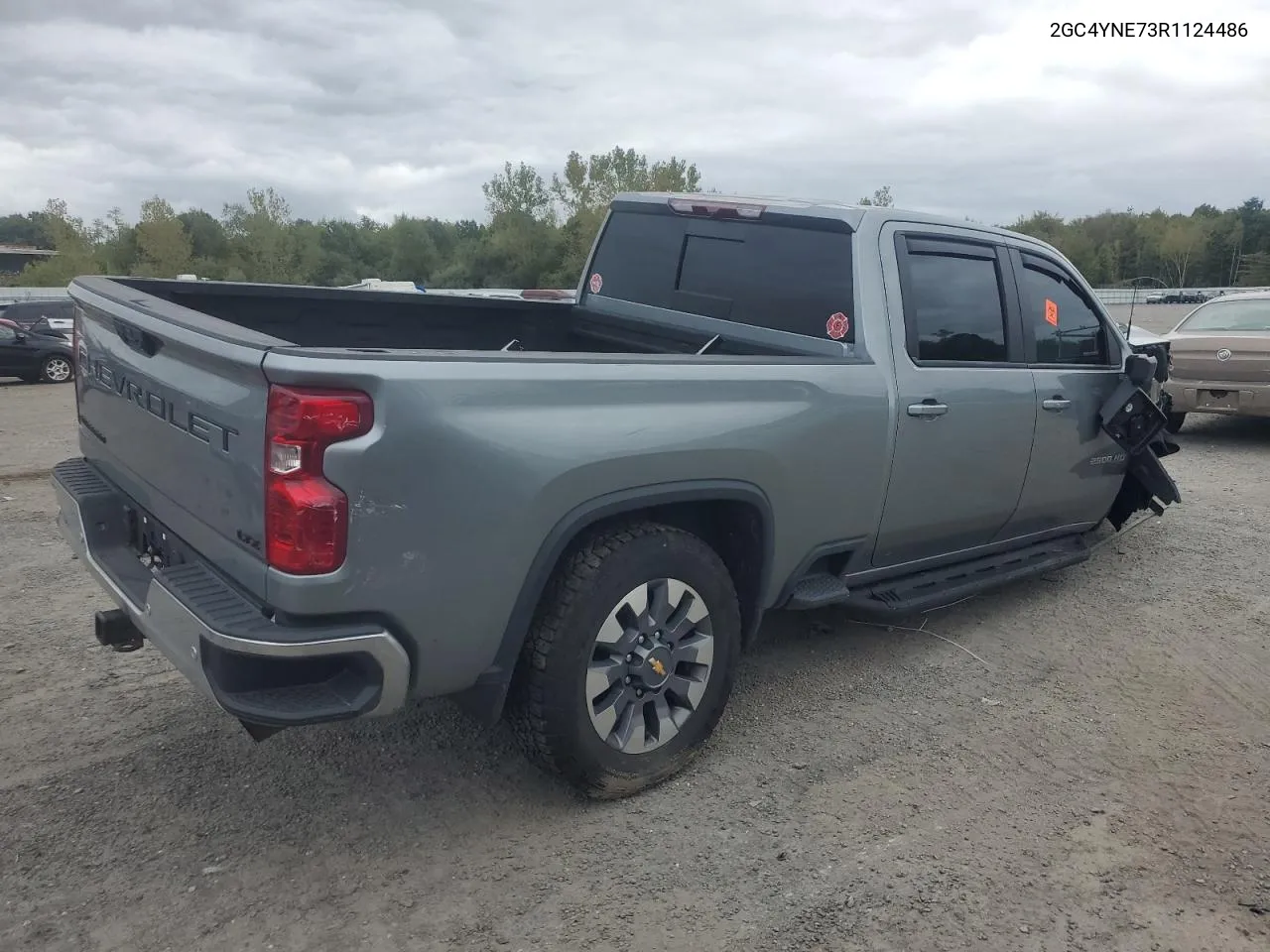 2024 Chevrolet Silverado K2500 Heavy Duty Lt VIN: 2GC4YNE73R1124486 Lot: 72932014