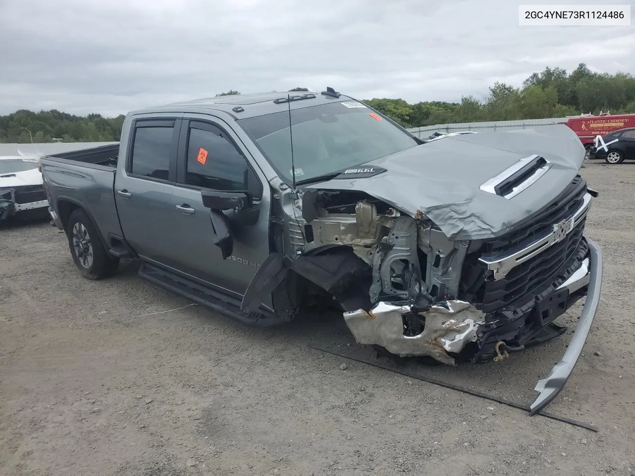 2024 Chevrolet Silverado K2500 Heavy Duty Lt VIN: 2GC4YNE73R1124486 Lot: 72932014