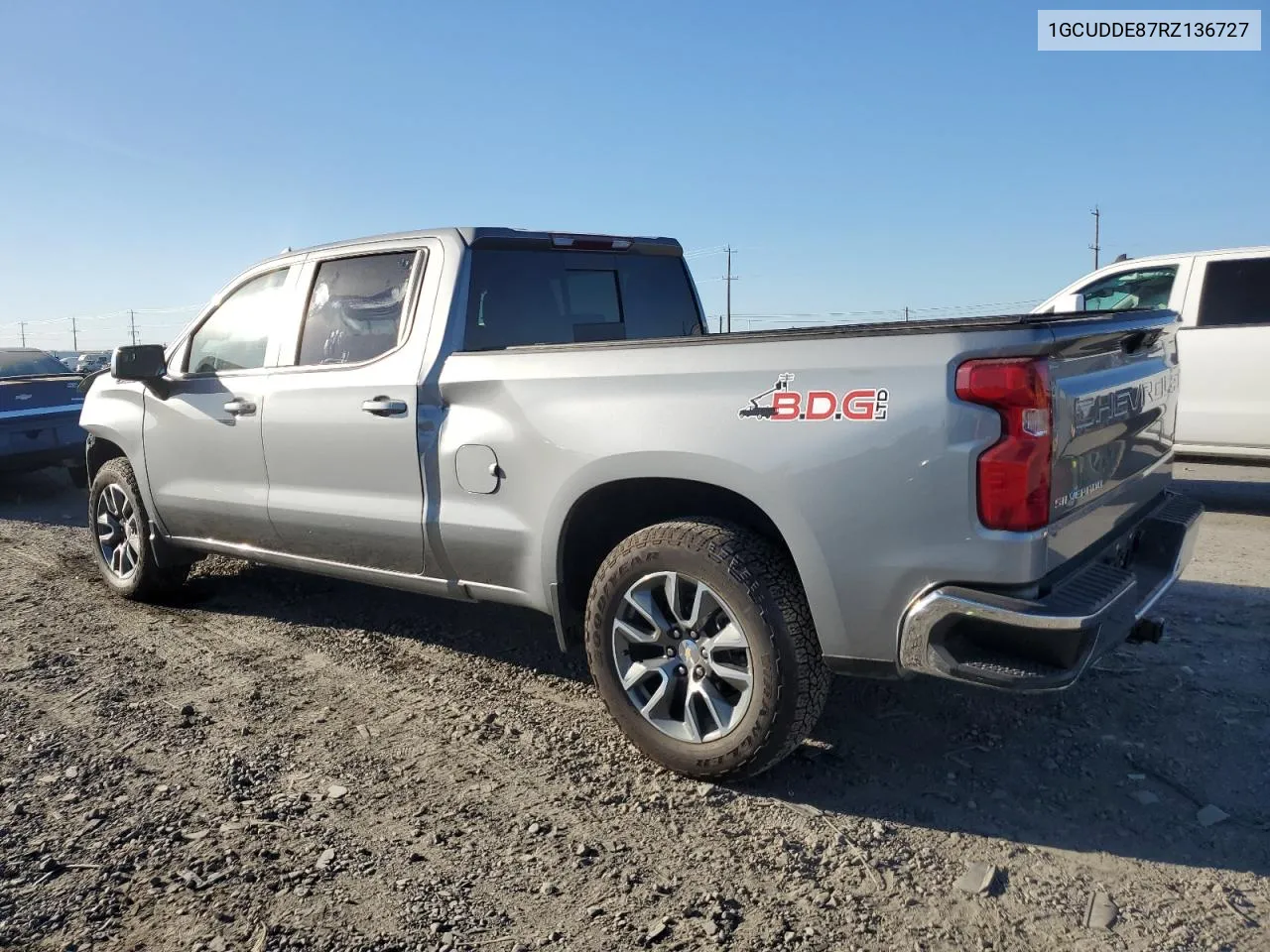 2024 Chevrolet Silverado K1500 Lt VIN: 1GCUDDE87RZ136727 Lot: 73170994