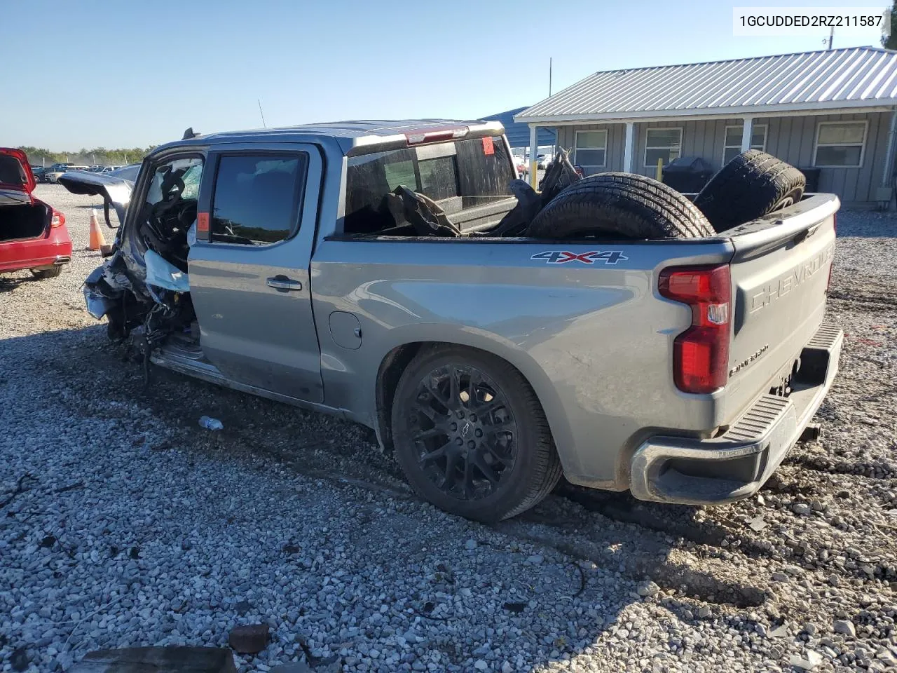 2024 Chevrolet Silverado K1500 Lt VIN: 1GCUDDED2RZ211587 Lot: 73210654