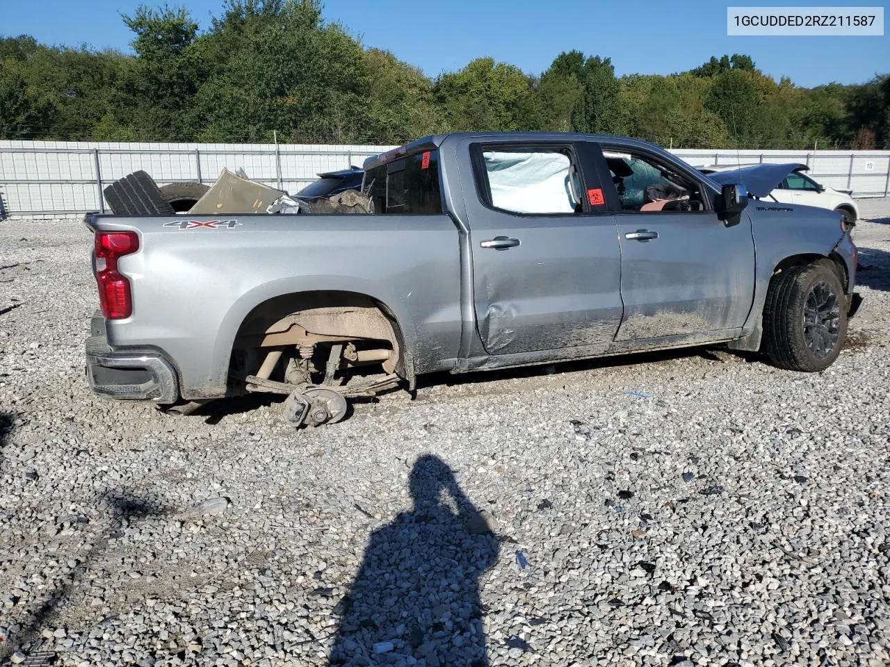 2024 Chevrolet Silverado K1500 Lt VIN: 1GCUDDED2RZ211587 Lot: 73210654