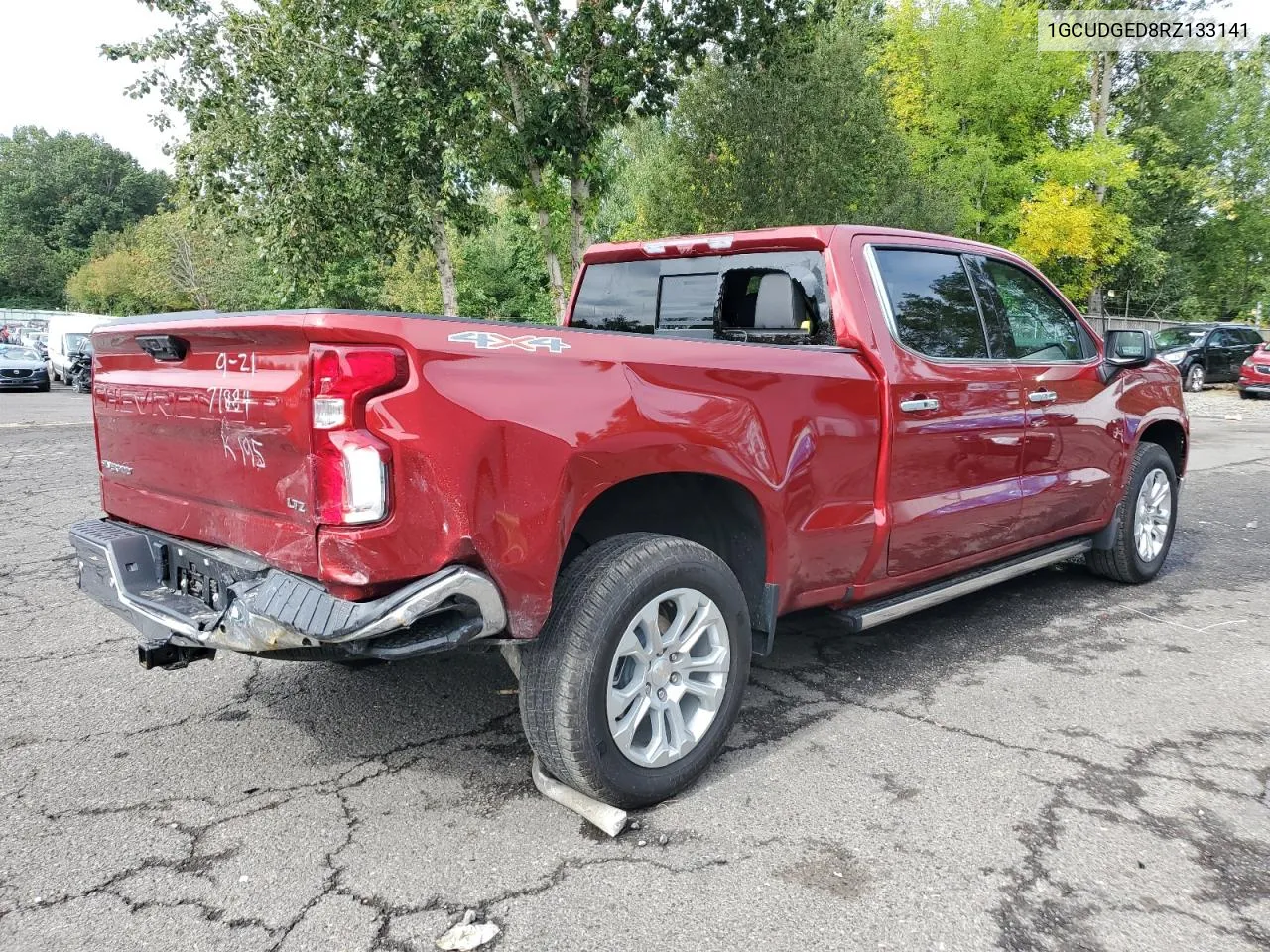 2024 Chevrolet Silverado K1500 Ltz VIN: 1GCUDGED8RZ133141 Lot: 73213644