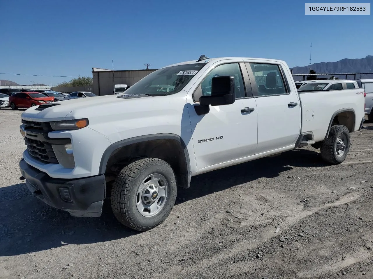 2024 Chevrolet Silverado K2500 Heavy Duty VIN: 1GC4YLE79RF182583 Lot: 73226504