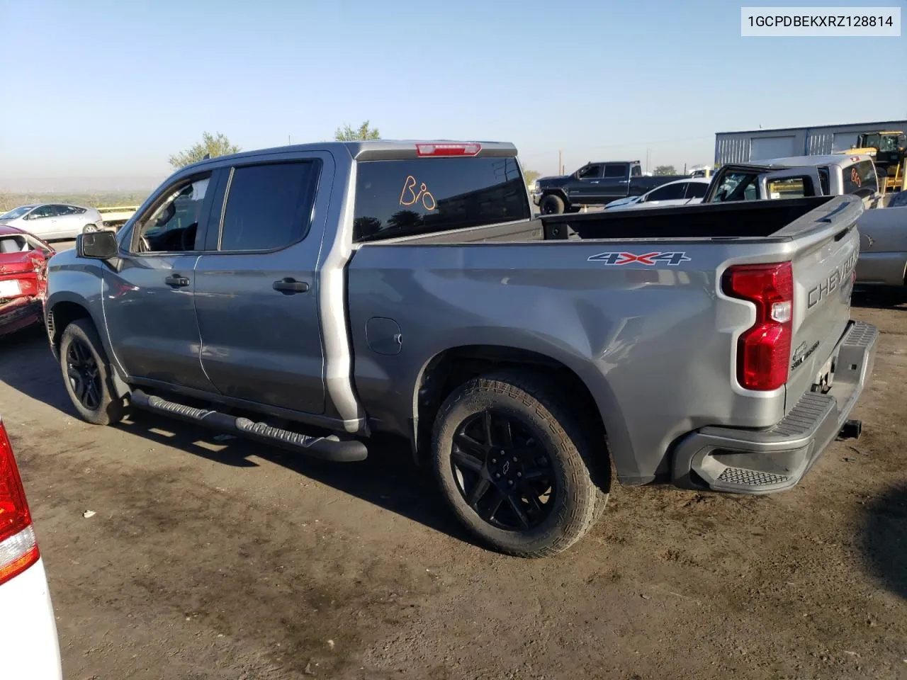 2024 Chevrolet Silverado K1500 Custom VIN: 1GCPDBEKXRZ128814 Lot: 73318304