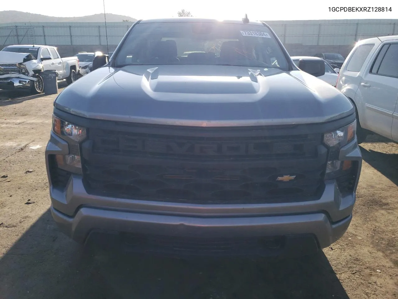 2024 Chevrolet Silverado K1500 Custom VIN: 1GCPDBEKXRZ128814 Lot: 73318304