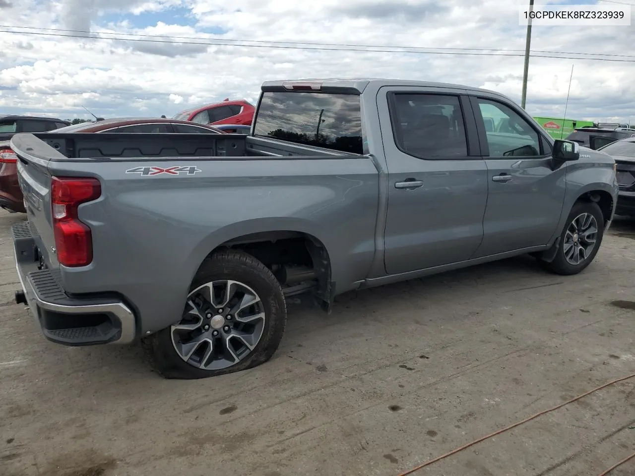 2024 Chevrolet Silverado K1500 Lt-L VIN: 1GCPDKEK8RZ323939 Lot: 73336084