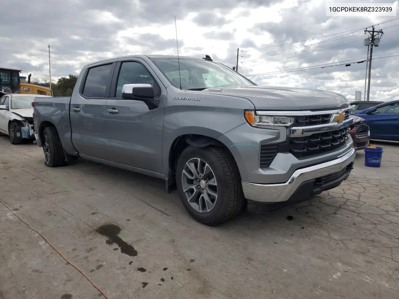 2024 Chevrolet Silverado K1500 Lt-L VIN: 1GCPDKEK8RZ323939 Lot: 73336084