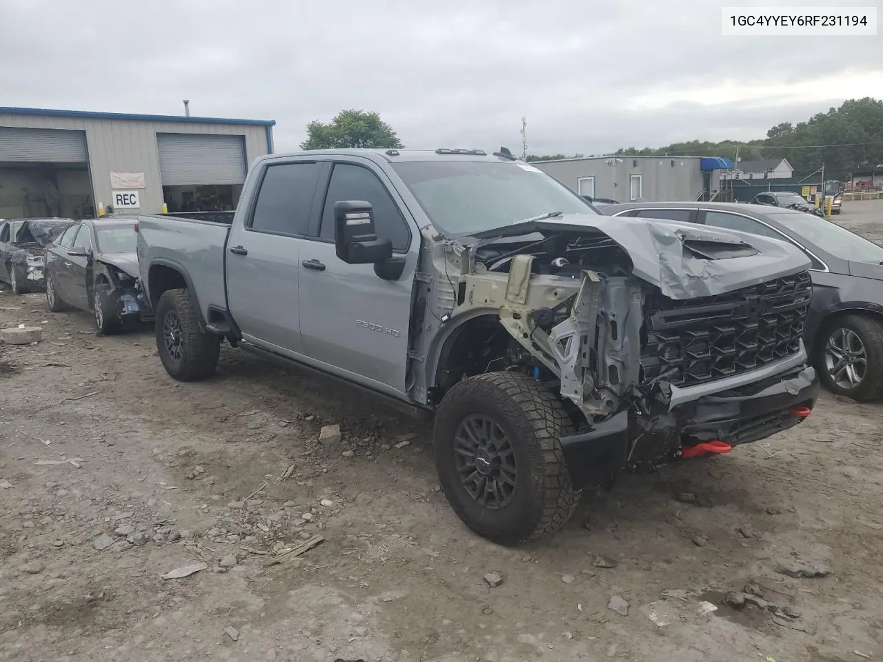 2024 Chevrolet Silverado K2500 Zr2 VIN: 1GC4YYEY6RF231194 Lot: 73456124