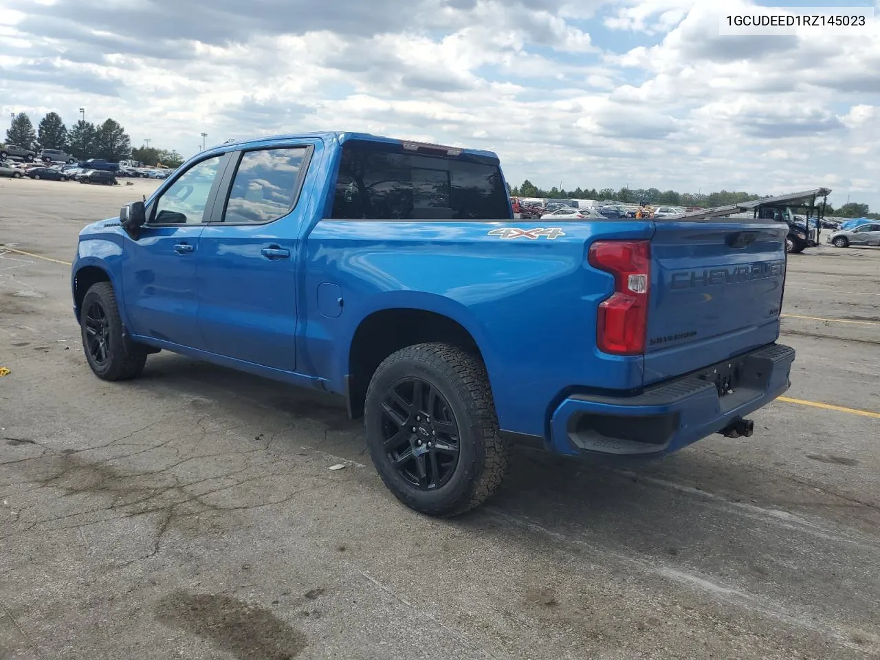 2024 Chevrolet Silverado K1500 Rst VIN: 1GCUDEED1RZ145023 Lot: 73492834