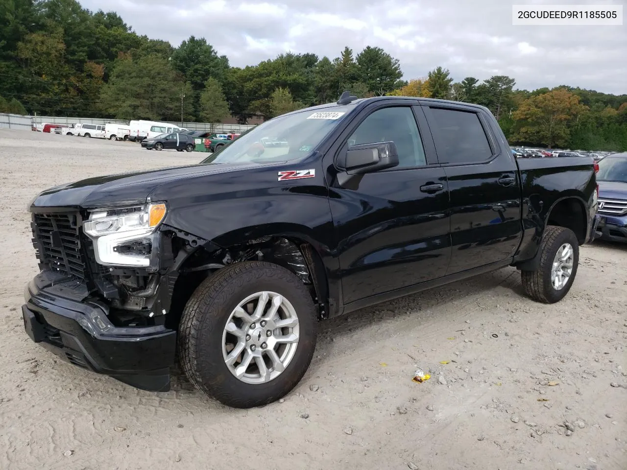 2024 Chevrolet Silverado K1500 Rst VIN: 2GCUDEED9R1185505 Lot: 73523874