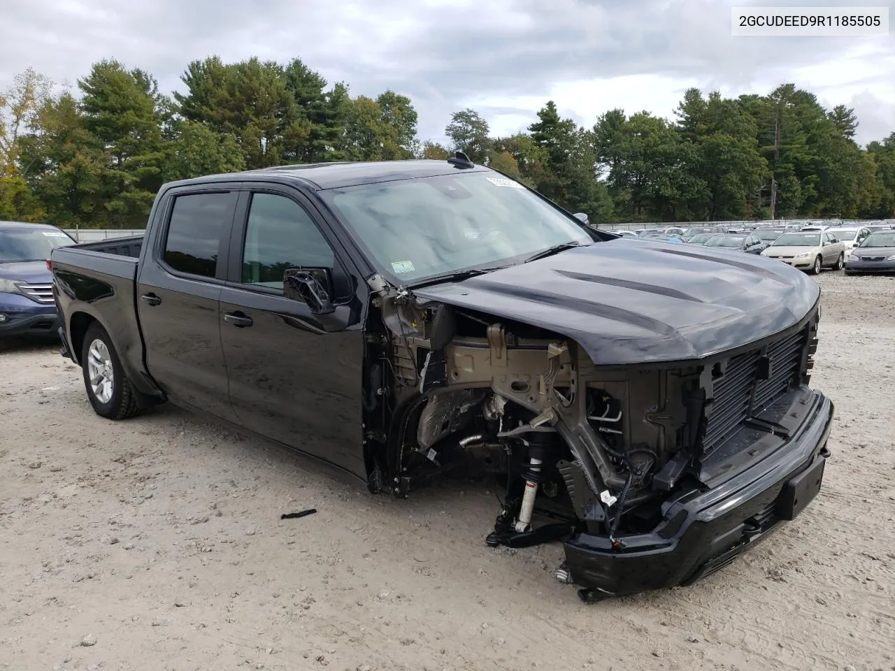 2024 Chevrolet Silverado K1500 Rst VIN: 2GCUDEED9R1185505 Lot: 73523874