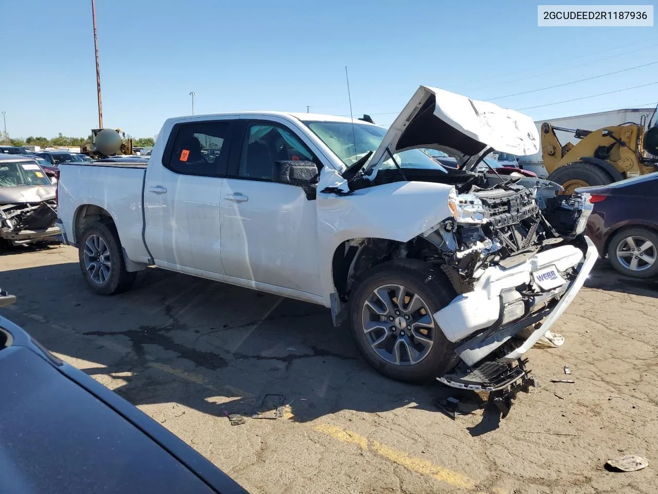 2024 Chevrolet Silverado K1500 Rst VIN: 2GCUDEED2R1187936 Lot: 73537784