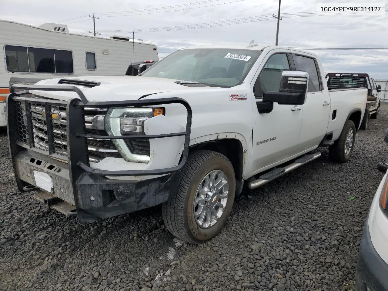 2024 Chevrolet Silverado K2500 Heavy Duty Ltz VIN: 1GC4YPEY9RF314127 Lot: 74732834