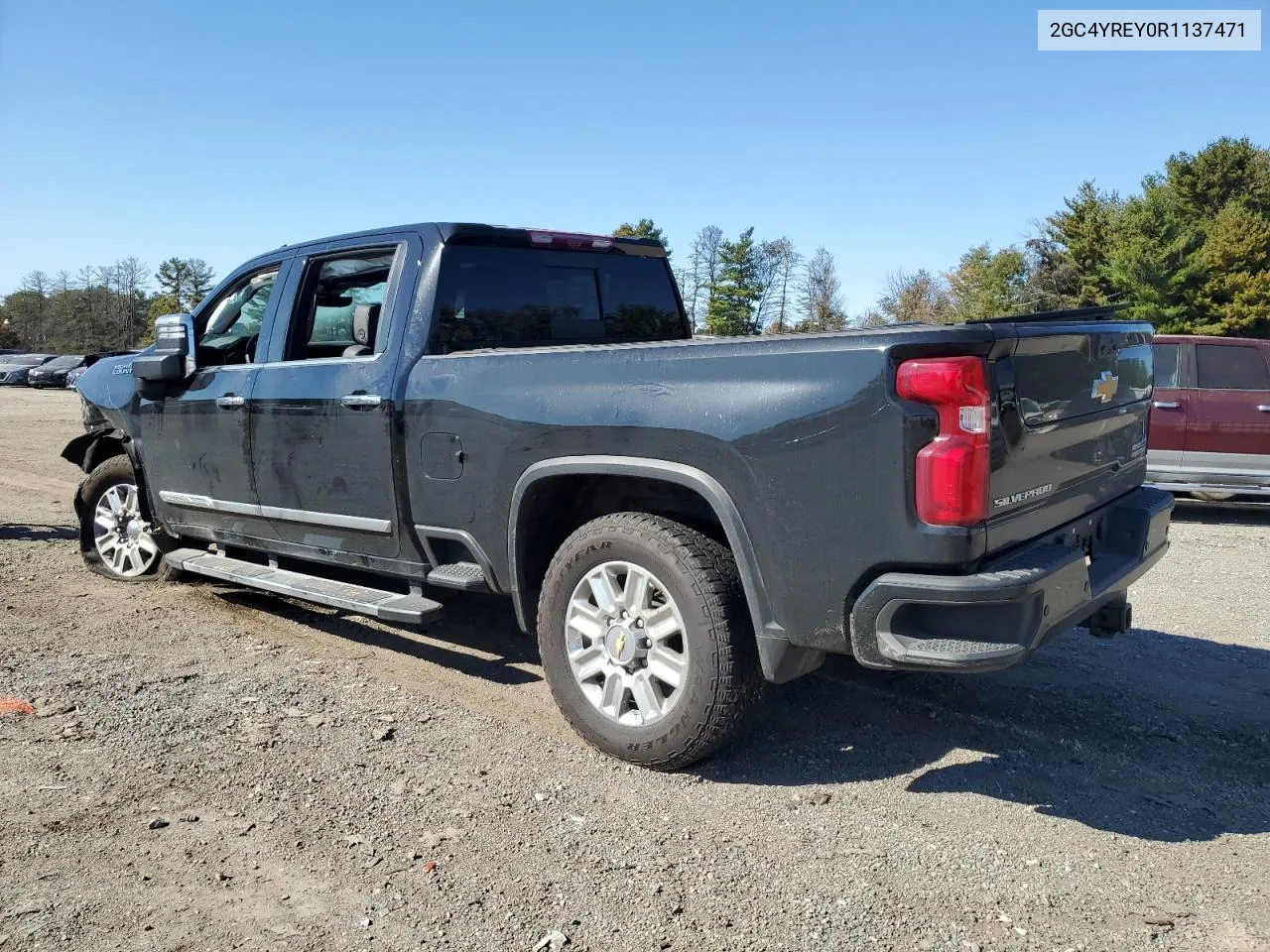 2024 Chevrolet Silverado K2500 High Country VIN: 2GC4YREY0R1137471 Lot: 77110664