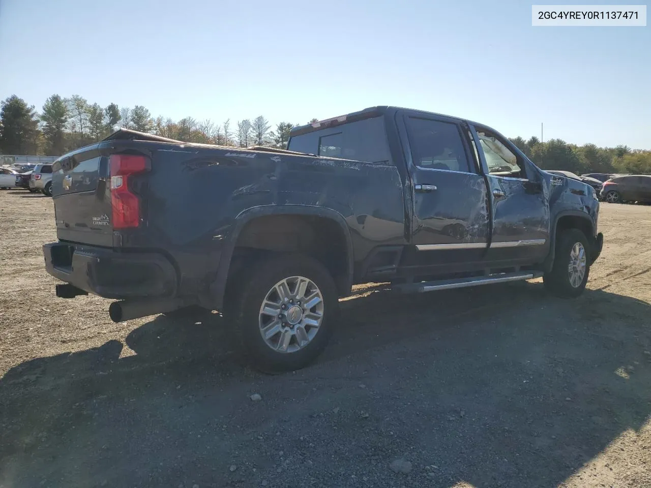 2024 Chevrolet Silverado K2500 High Country VIN: 2GC4YREY0R1137471 Lot: 77110664