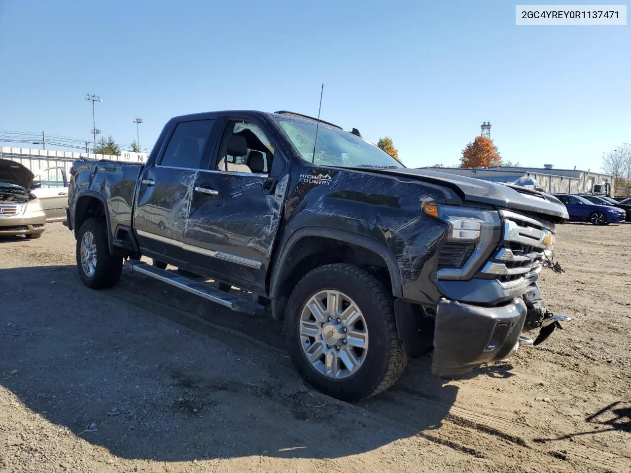 2024 Chevrolet Silverado K2500 High Country VIN: 2GC4YREY0R1137471 Lot: 77110664