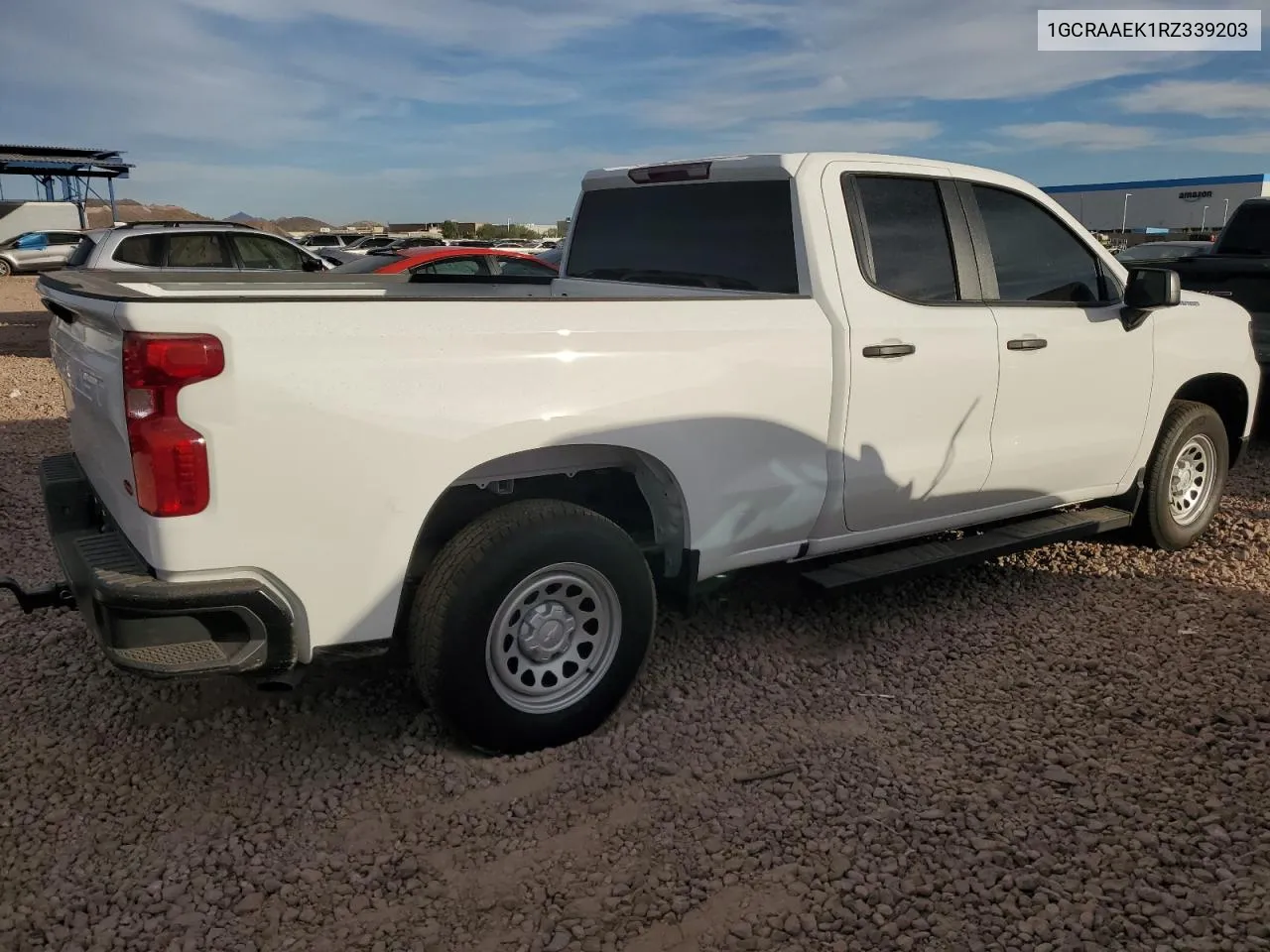 2024 Chevrolet Silverado C1500 VIN: 1GCRAAEK1RZ339203 Lot: 78446224