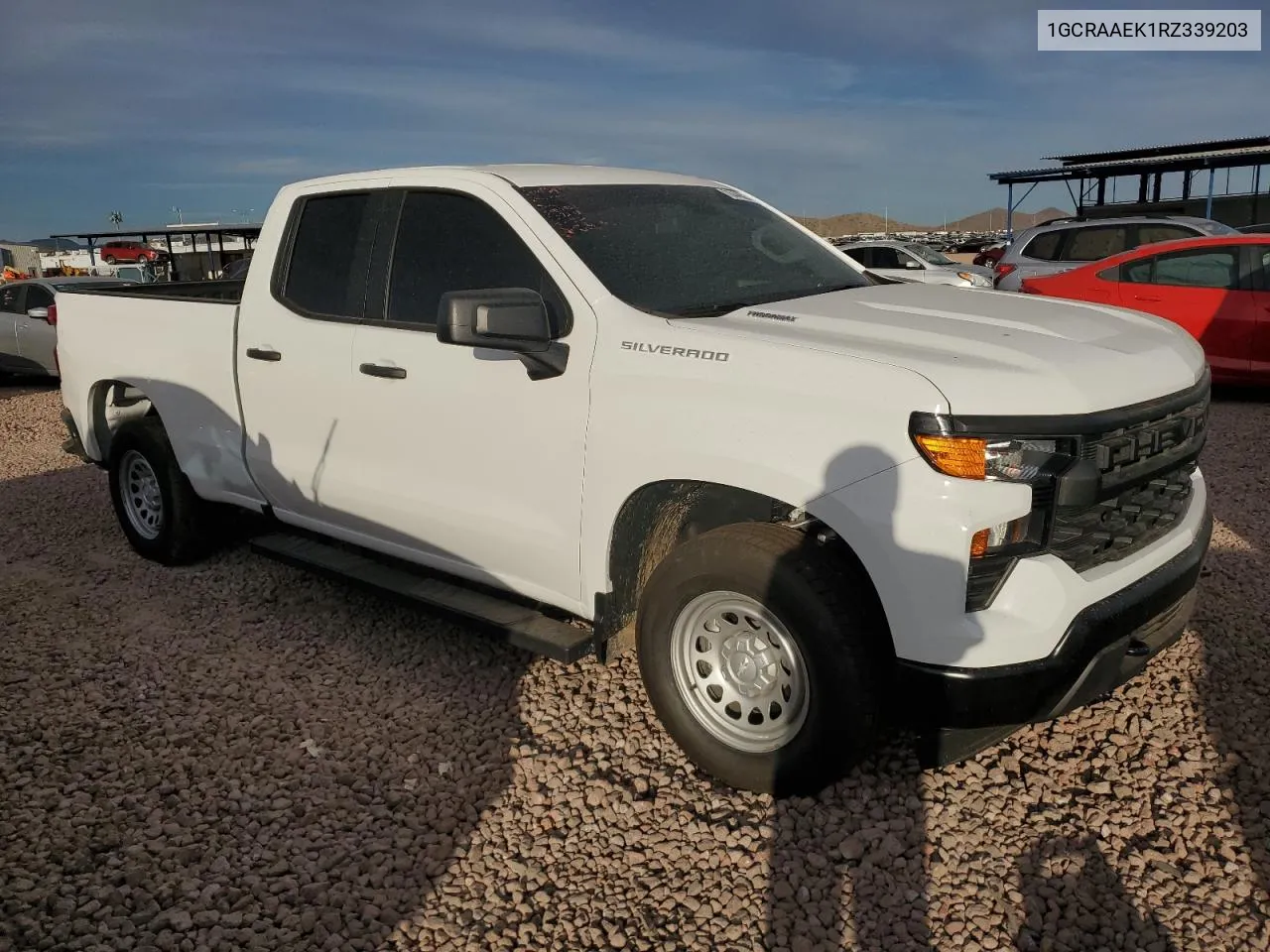 2024 Chevrolet Silverado C1500 VIN: 1GCRAAEK1RZ339203 Lot: 78446224