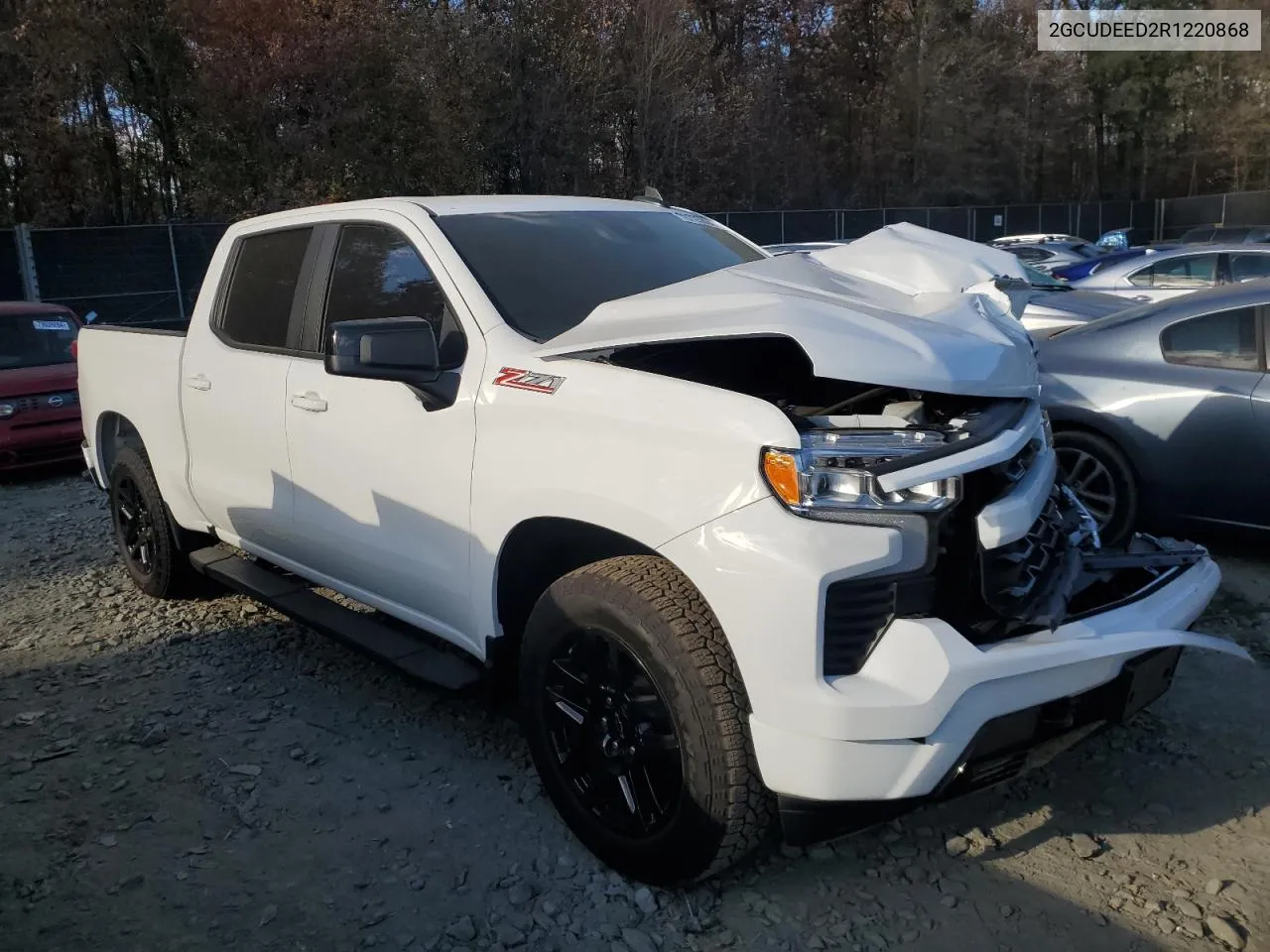 2024 Chevrolet Silverado K1500 Rst VIN: 2GCUDEED2R1220868 Lot: 78725884