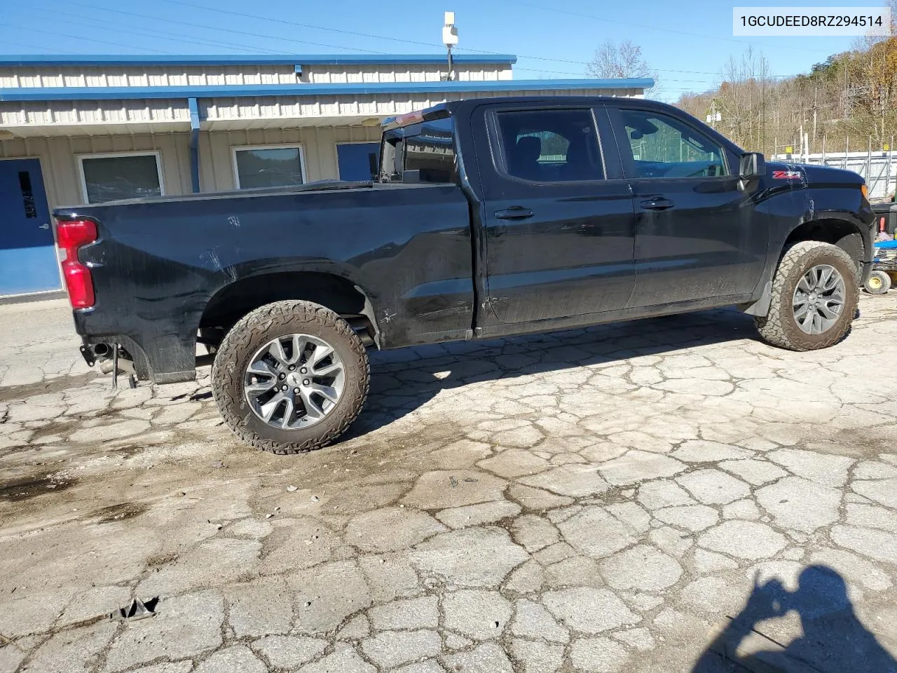 2024 Chevrolet Silverado K1500 Rst VIN: 1GCUDEED8RZ294514 Lot: 79234404