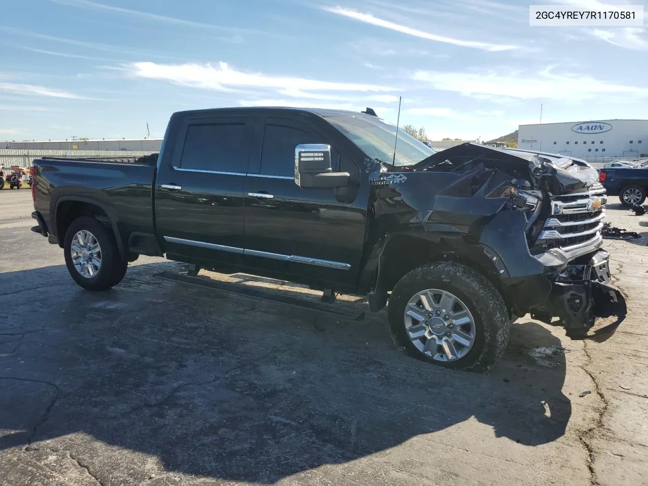 2024 Chevrolet Silverado K2500 High Country VIN: 2GC4YREY7R1170581 Lot: 80293564