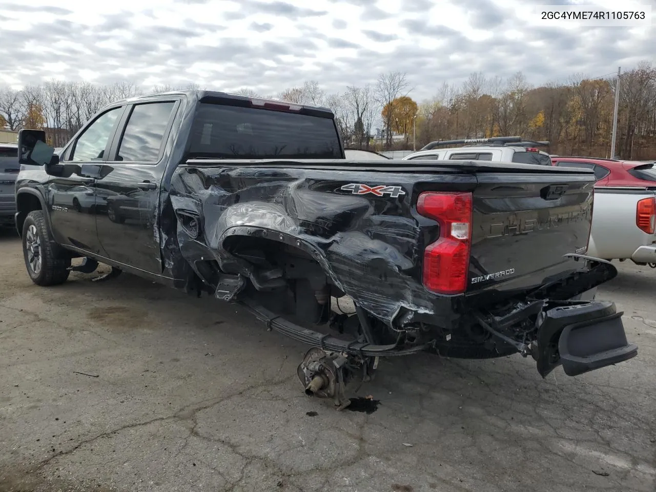 2024 Chevrolet Silverado K2500 Custom VIN: 2GC4YME74R1105763 Lot: 80326504