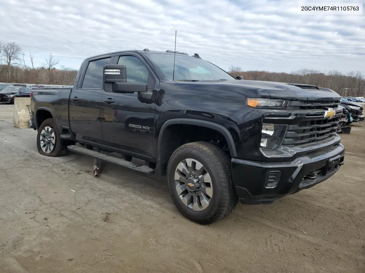 2024 Chevrolet Silverado K2500 Custom VIN: 2GC4YME74R1105763 Lot: 80326504