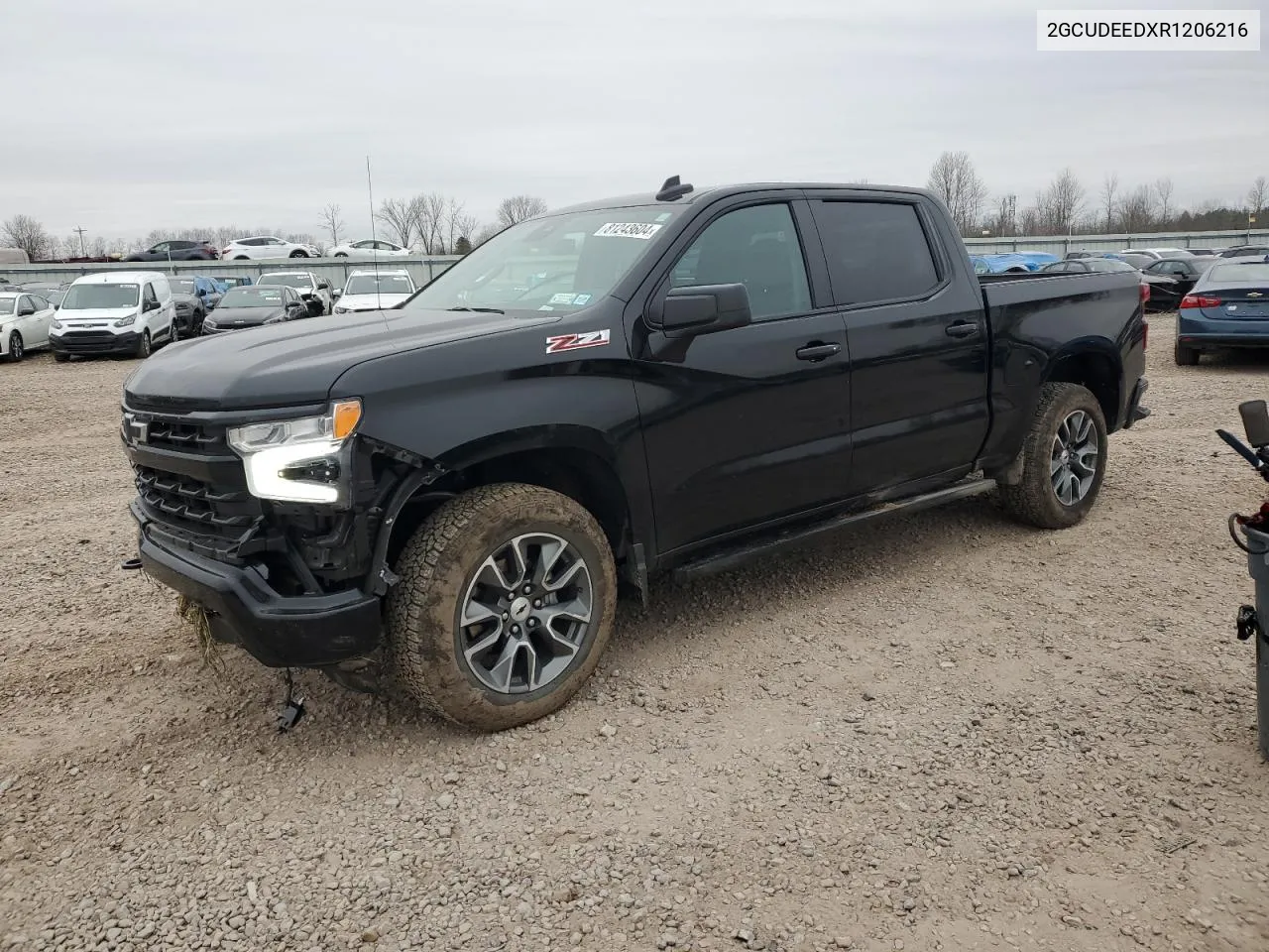 2024 Chevrolet Silverado K1500 Rst VIN: 2GCUDEEDXR1206216 Lot: 81243604