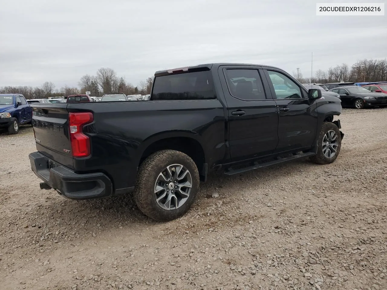 2024 Chevrolet Silverado K1500 Rst VIN: 2GCUDEEDXR1206216 Lot: 81243604