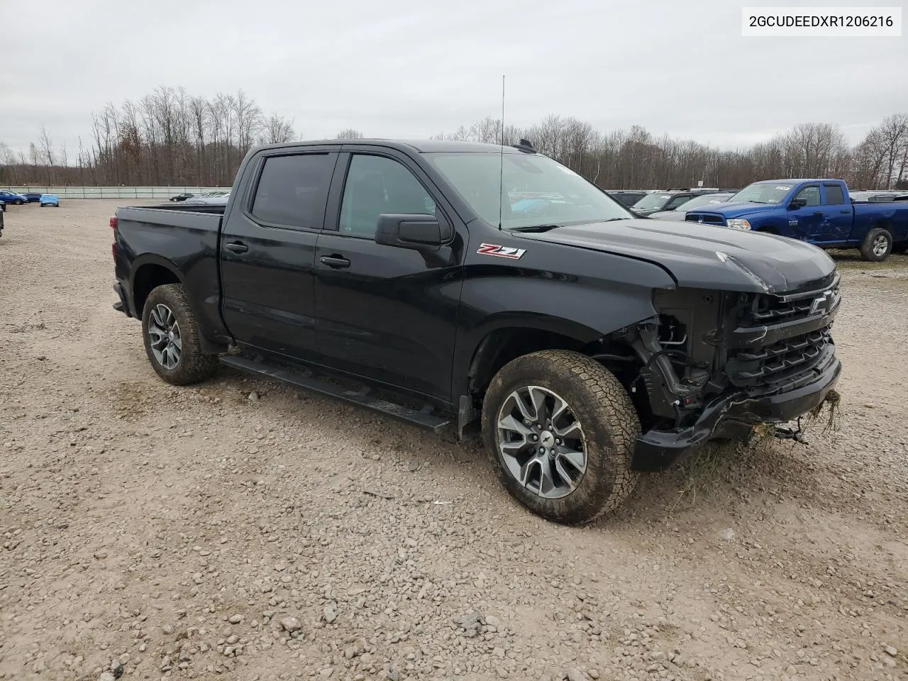 2024 Chevrolet Silverado K1500 Rst VIN: 2GCUDEEDXR1206216 Lot: 81243604