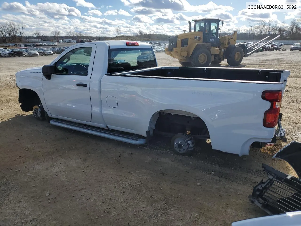 2024 Chevrolet Silverado C1500 VIN: 3GCNAAED0RG315992 Lot: 81501474