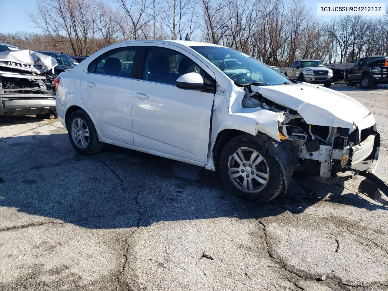 2012 Chevrolet Sonic Lt VIN: 1G1JC5SH9C4212137 Lot: 40278224