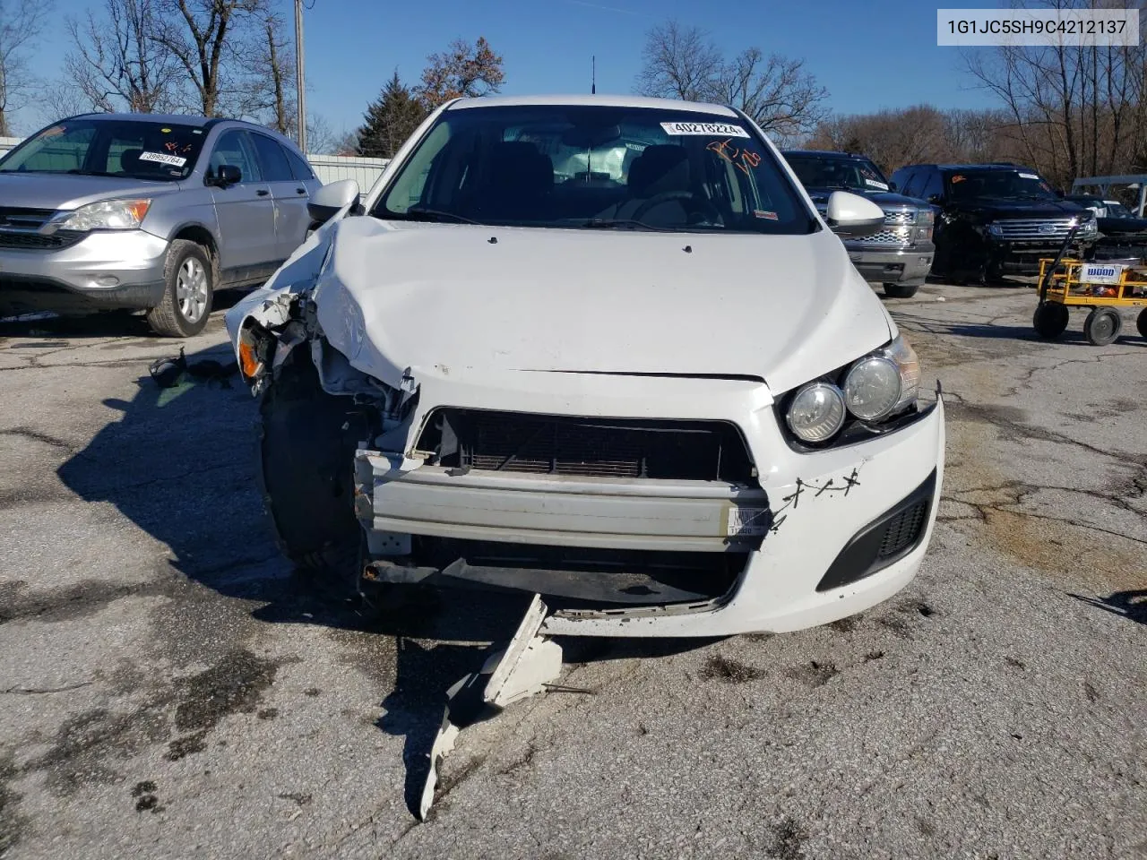 2012 Chevrolet Sonic Lt VIN: 1G1JC5SH9C4212137 Lot: 40278224