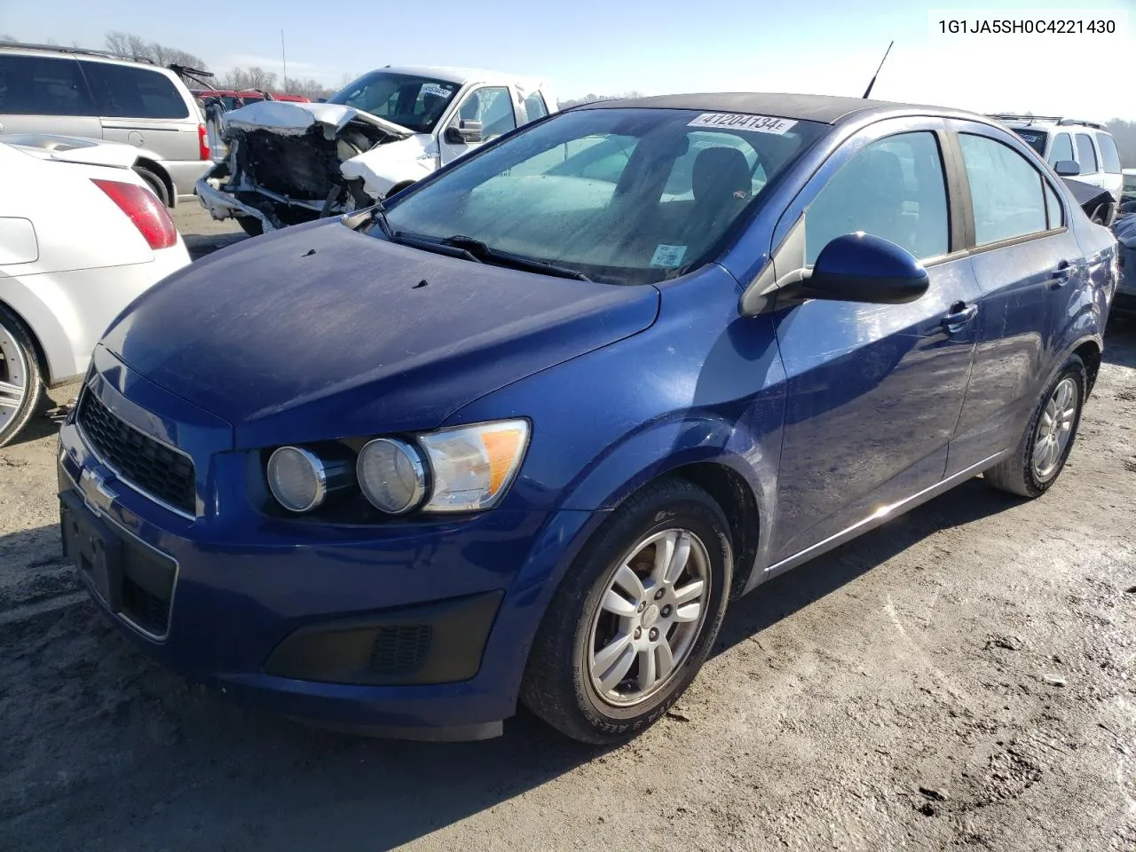 2012 Chevrolet Sonic Ls VIN: 1G1JA5SH0C4221430 Lot: 41204134