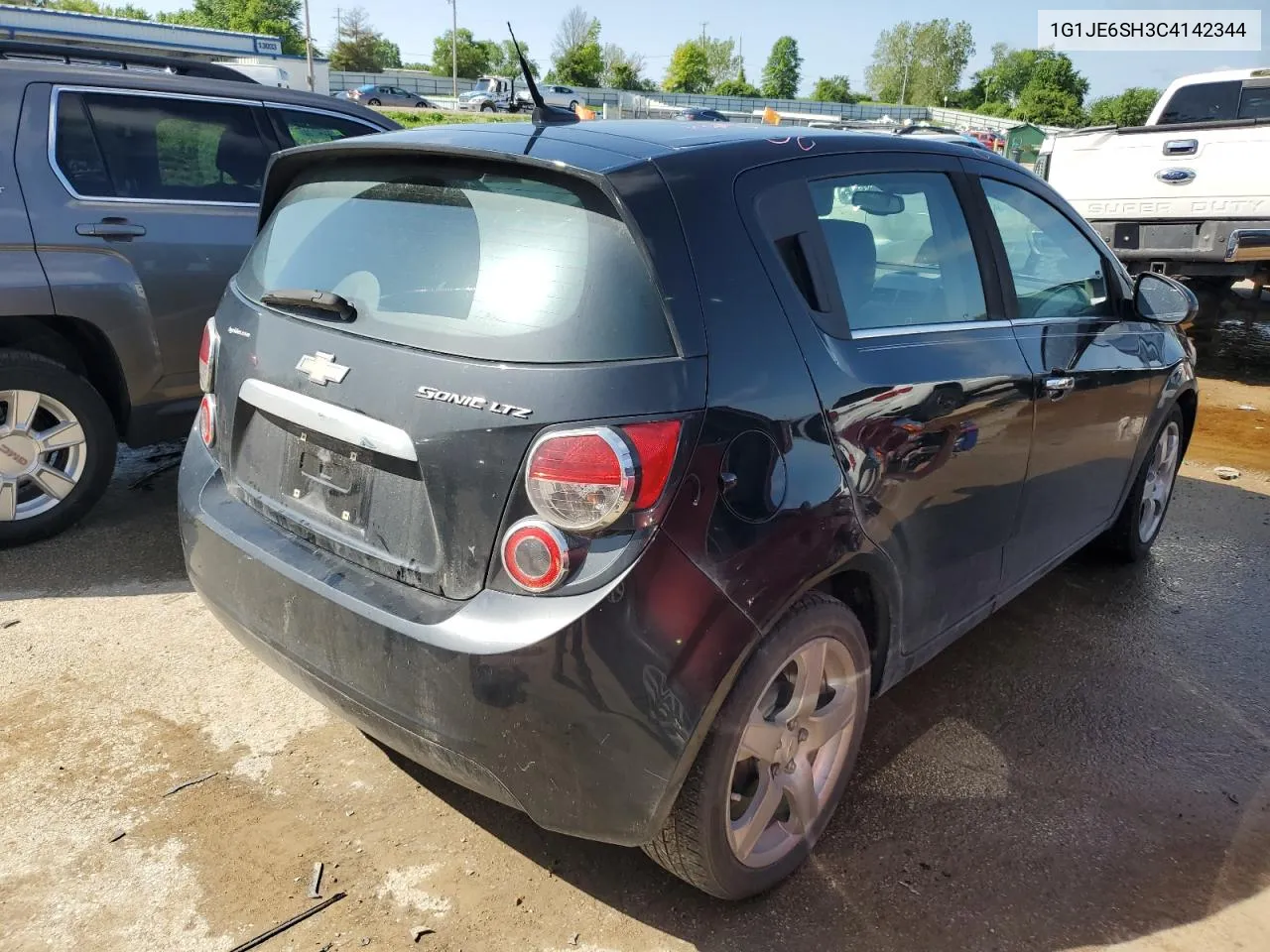 1G1JE6SH3C4142344 2012 Chevrolet Sonic Ltz