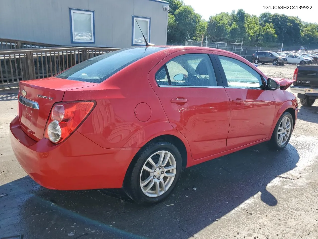 2012 Chevrolet Sonic Lt VIN: 1G1JC5SH2C4139922 Lot: 61141374