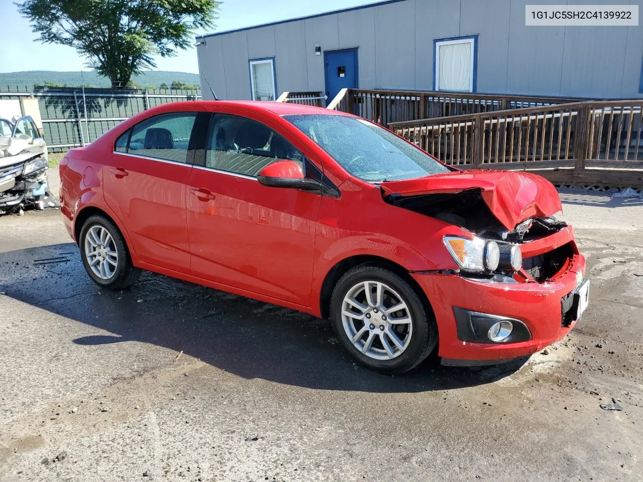 2012 Chevrolet Sonic Lt VIN: 1G1JC5SH2C4139922 Lot: 61141374