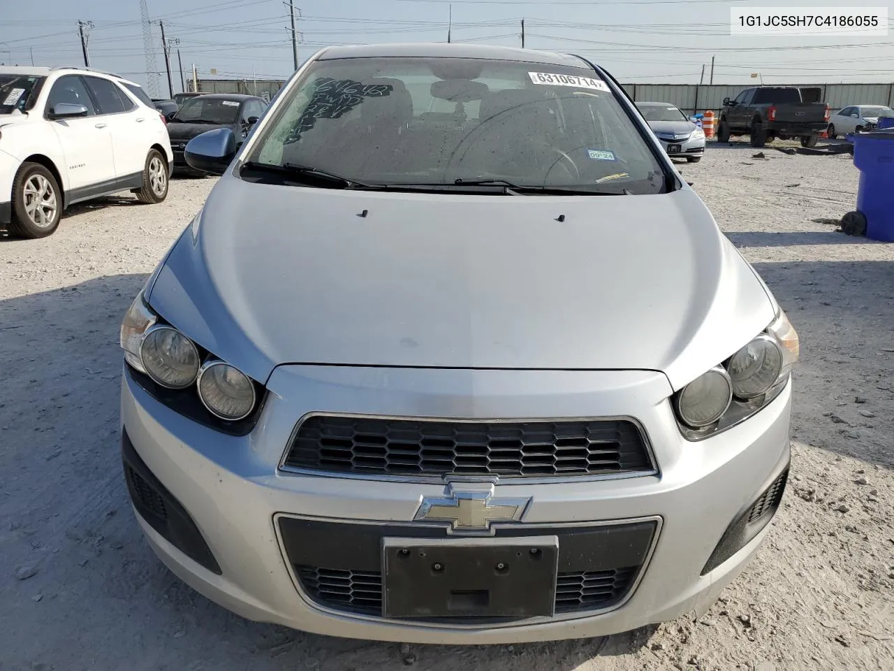 2012 Chevrolet Sonic Lt VIN: 1G1JC5SH7C4186055 Lot: 63106714