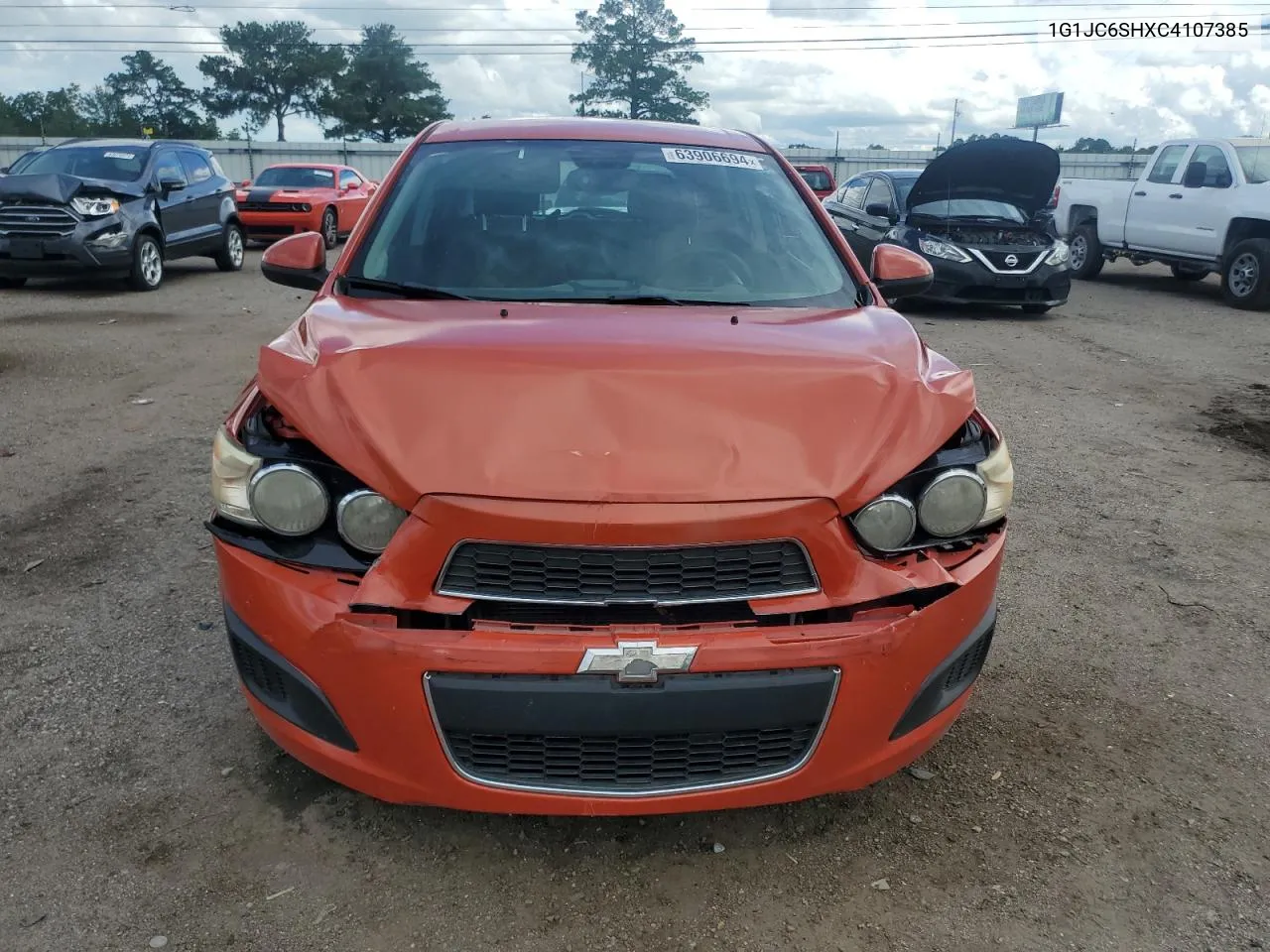 1G1JC6SHXC4107385 2012 Chevrolet Sonic Lt