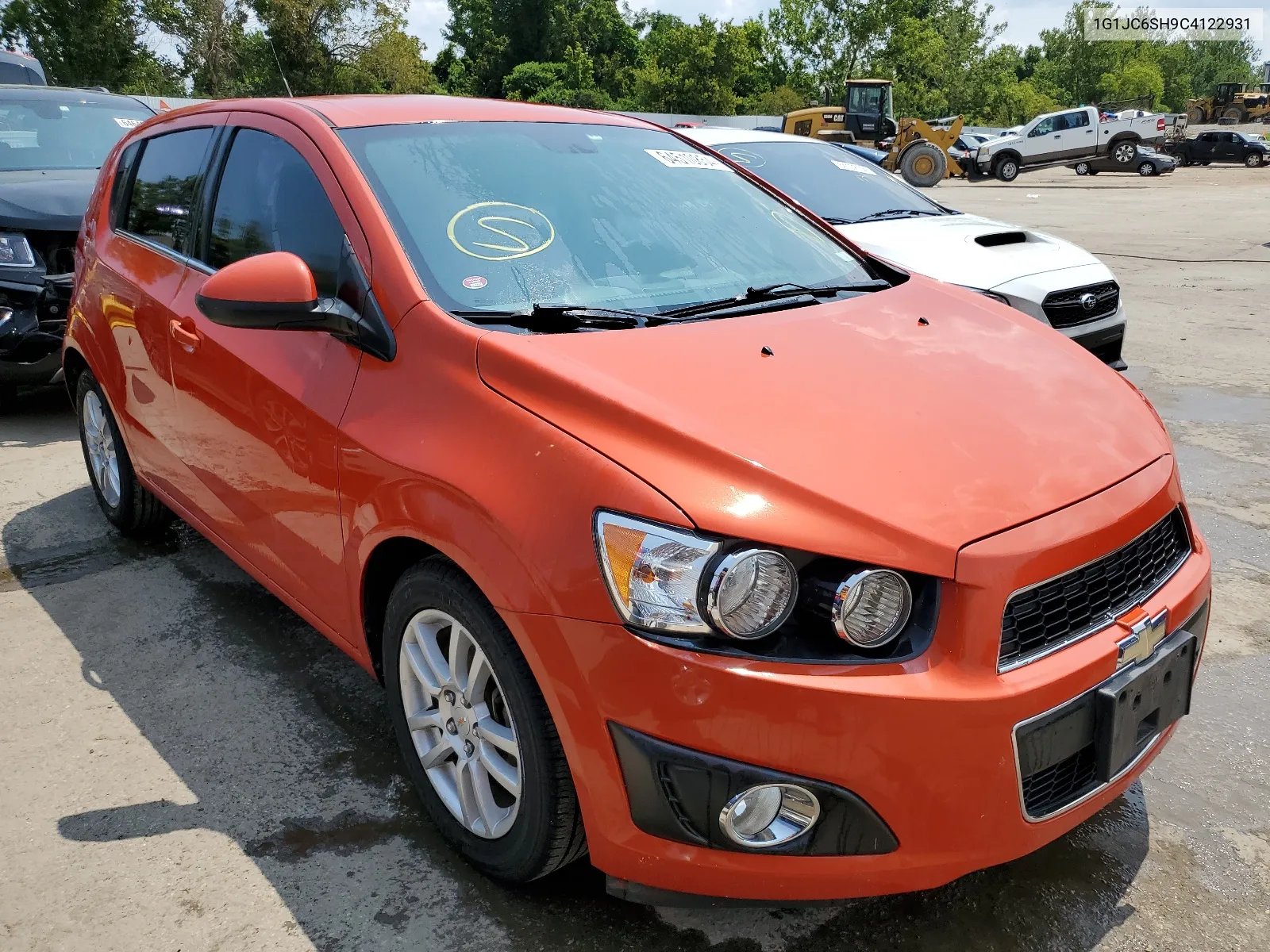 1G1JC6SH9C4122931 2012 Chevrolet Sonic Lt