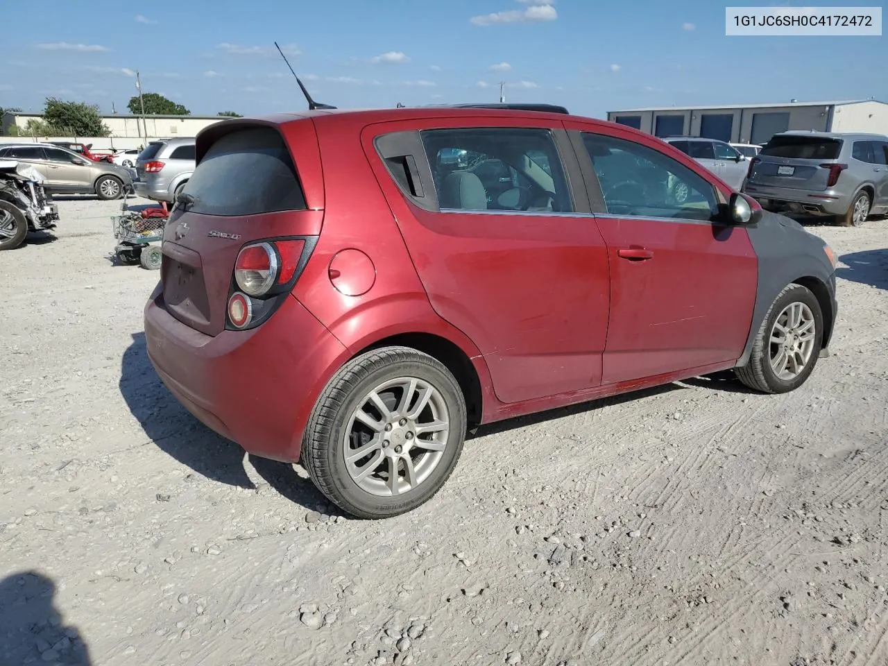 2012 Chevrolet Sonic Lt VIN: 1G1JC6SH0C4172472 Lot: 65341164