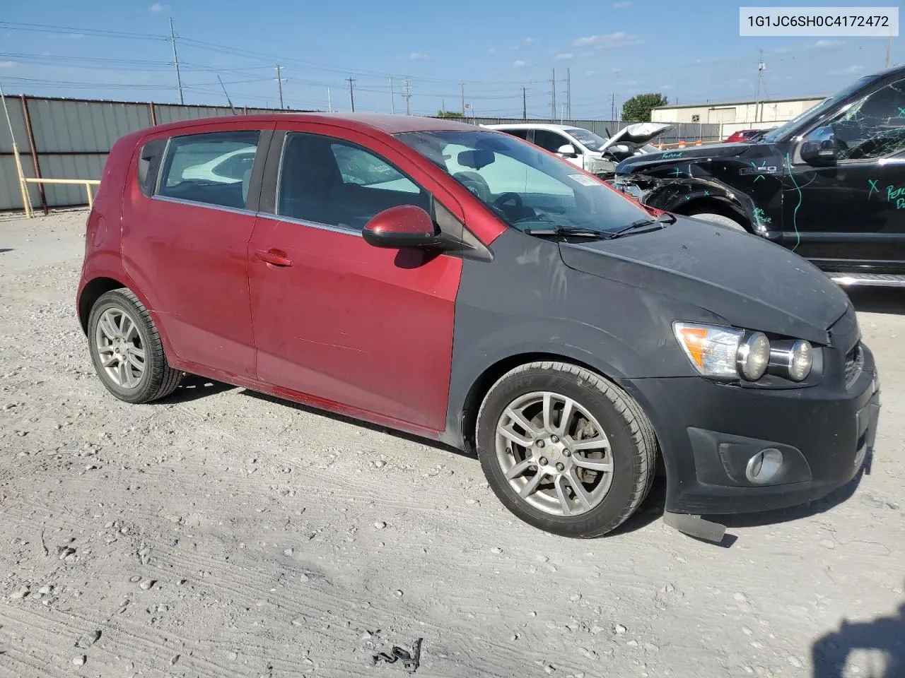 1G1JC6SH0C4172472 2012 Chevrolet Sonic Lt