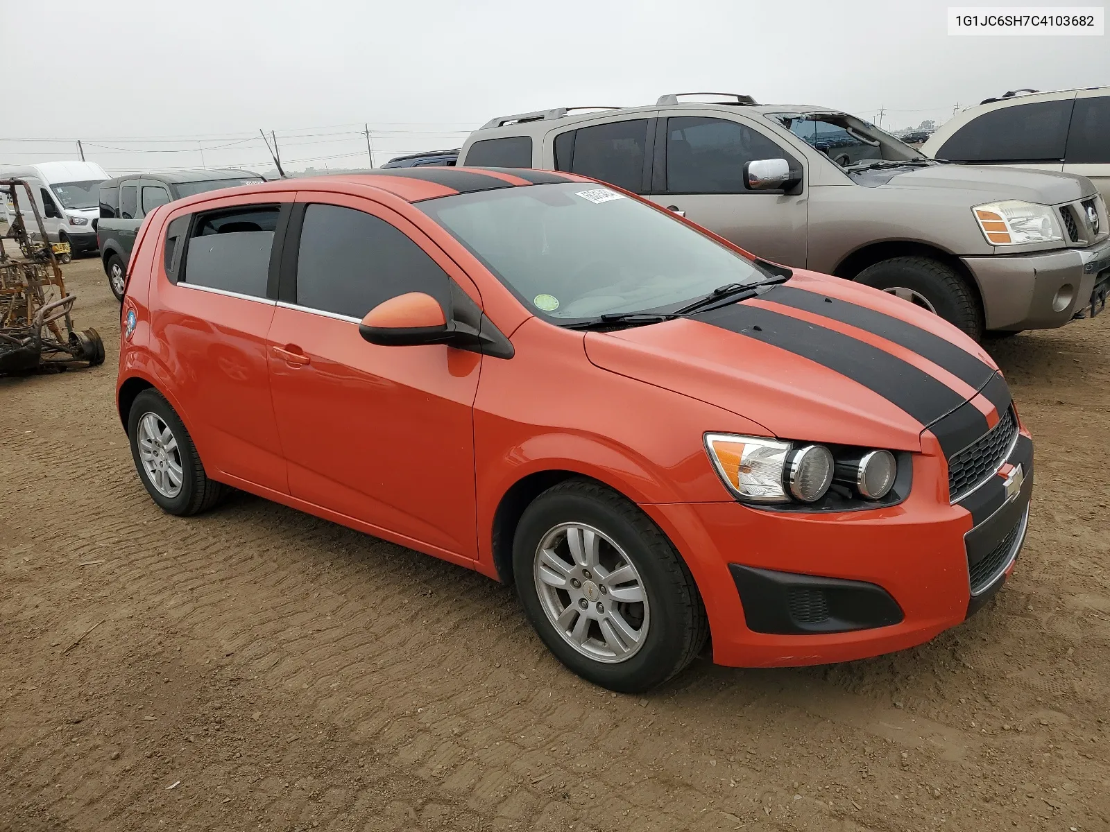 2012 Chevrolet Sonic Lt VIN: 1G1JC6SH7C4103682 Lot: 66315434