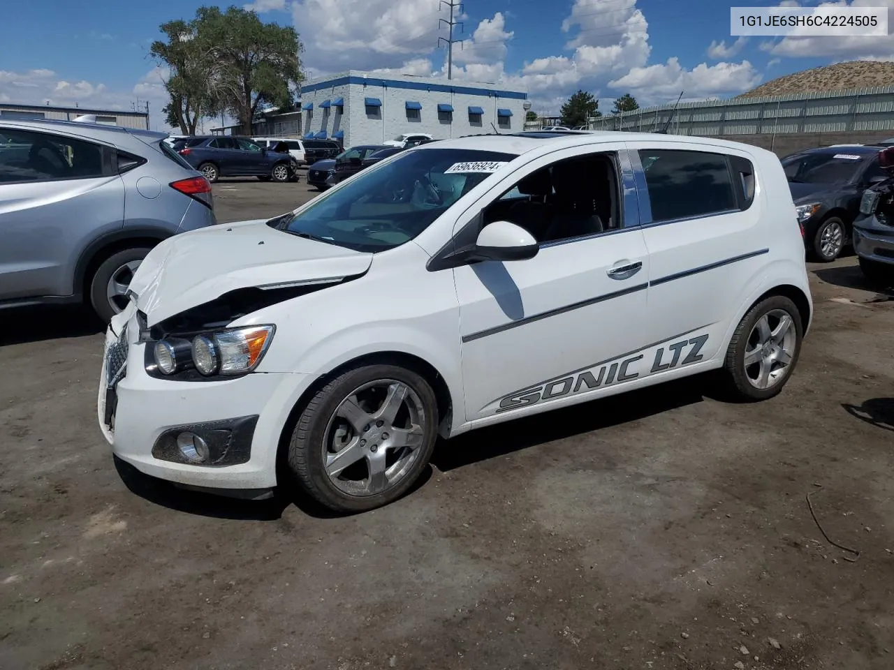 2012 Chevrolet Sonic Ltz VIN: 1G1JE6SH6C4224505 Lot: 69636924