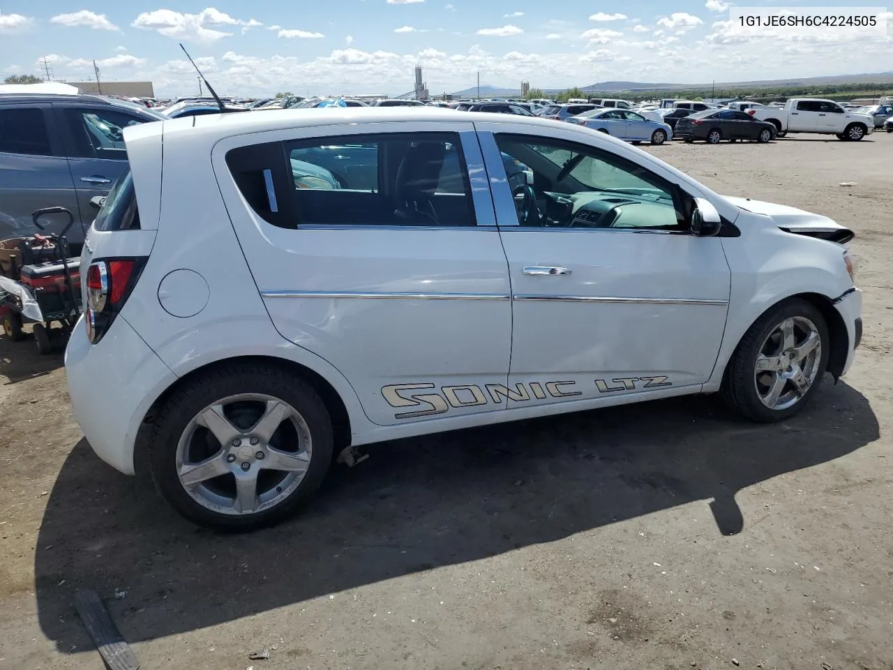 2012 Chevrolet Sonic Ltz VIN: 1G1JE6SH6C4224505 Lot: 69636924