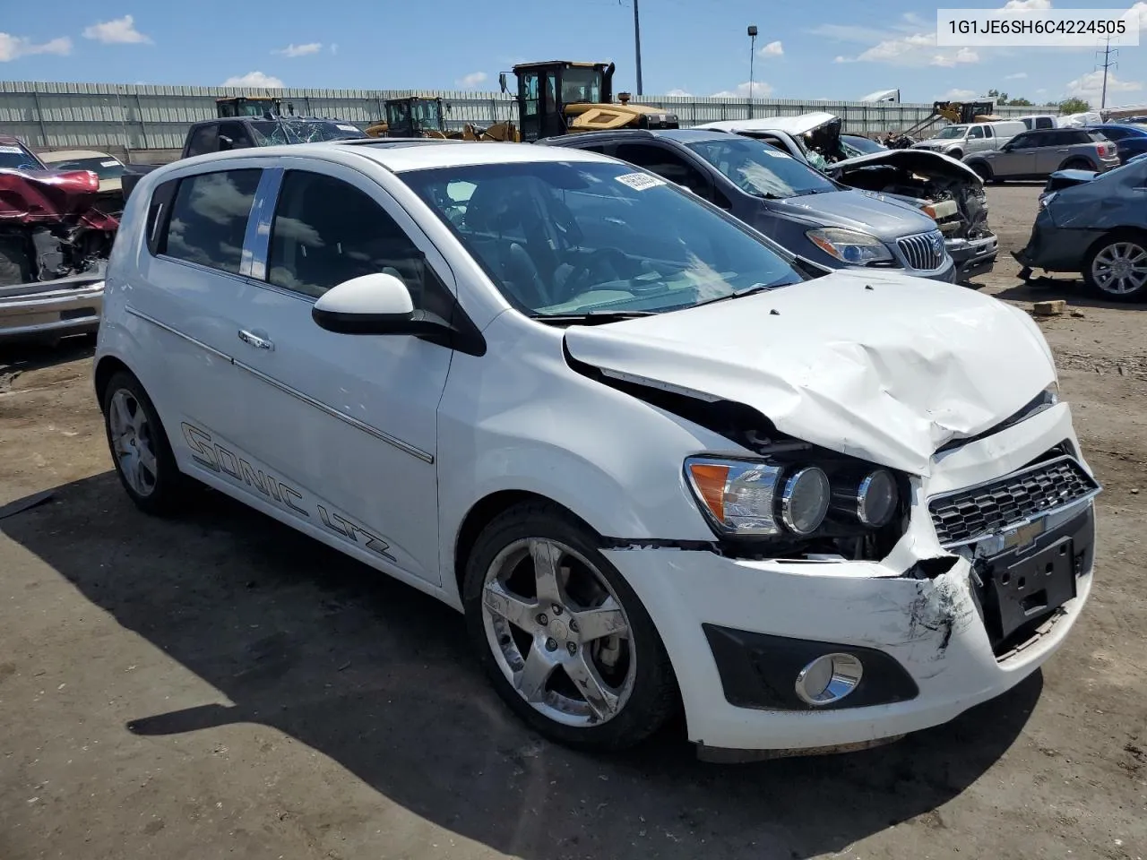 2012 Chevrolet Sonic Ltz VIN: 1G1JE6SH6C4224505 Lot: 69636924