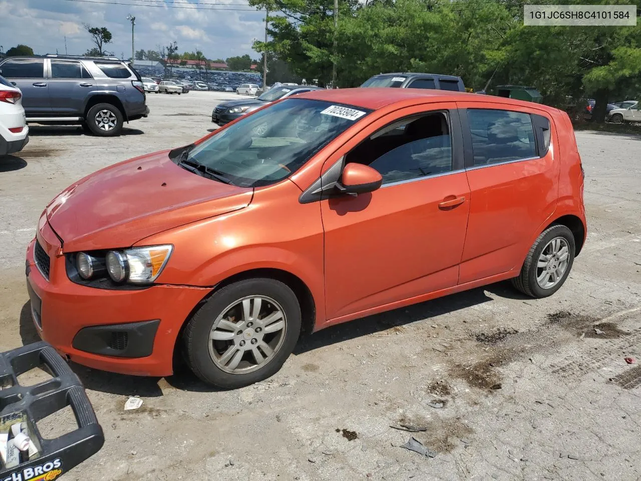 1G1JC6SH8C4101584 2012 Chevrolet Sonic Lt