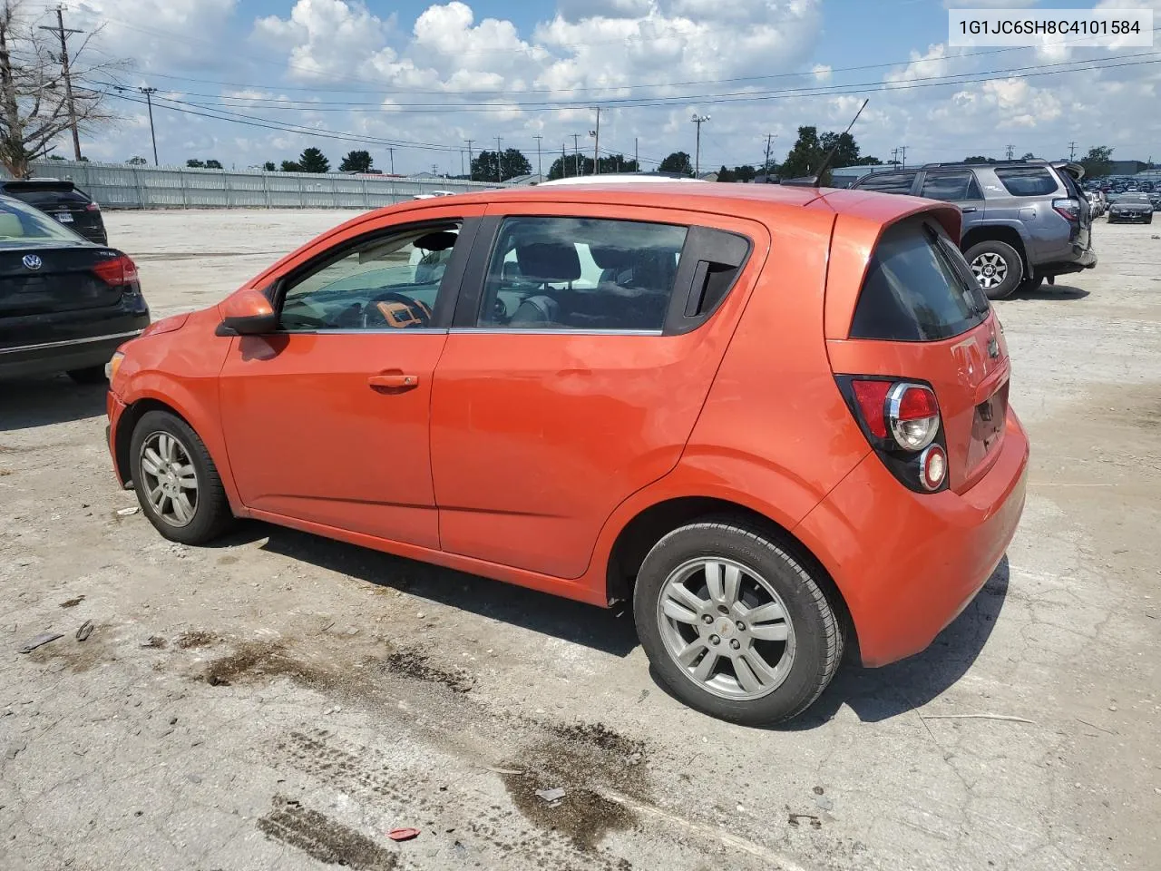 1G1JC6SH8C4101584 2012 Chevrolet Sonic Lt